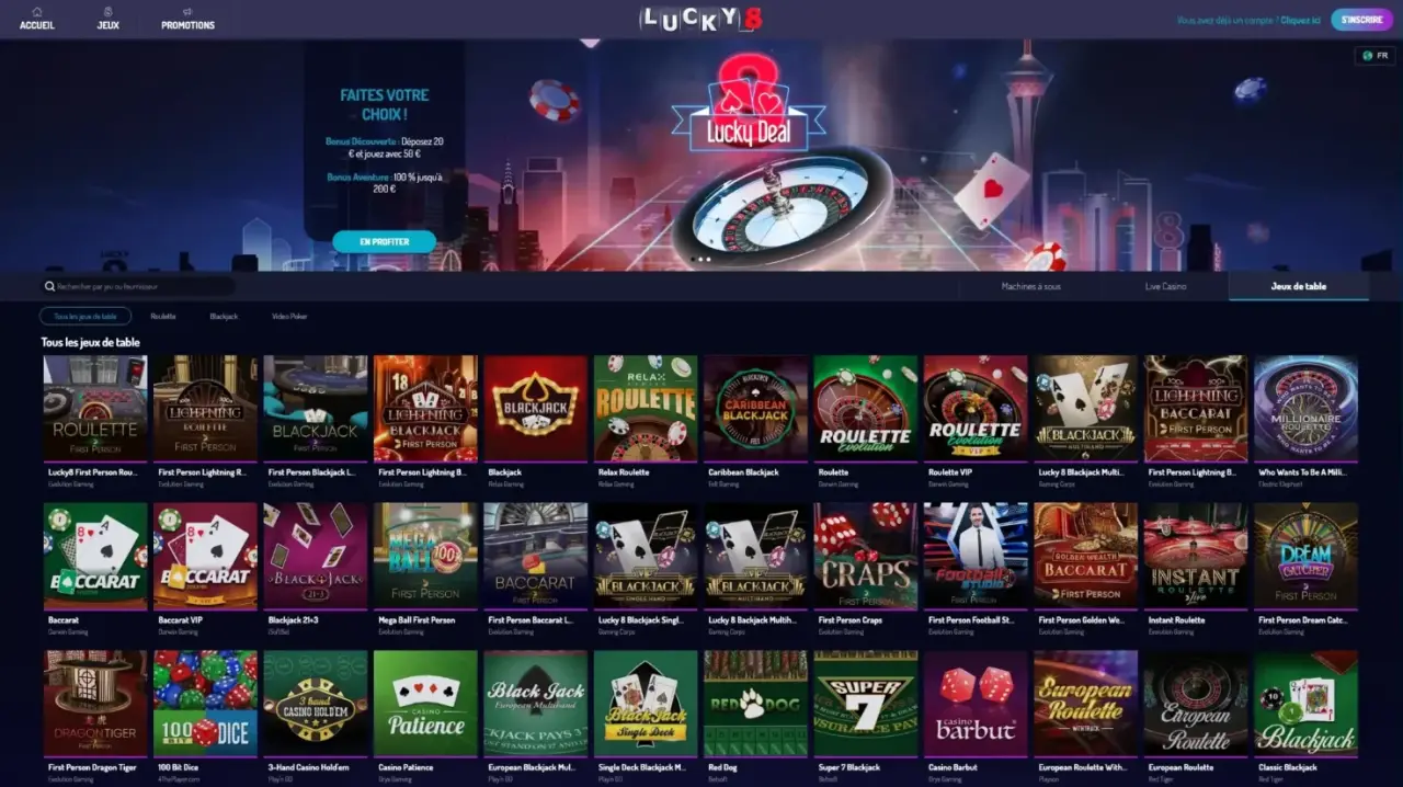 Panaché Casino Bonus